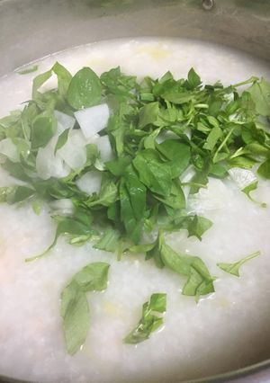 かんたん鶏粥中華風！七草がゆにもＯＫ-レシピのメイン写真