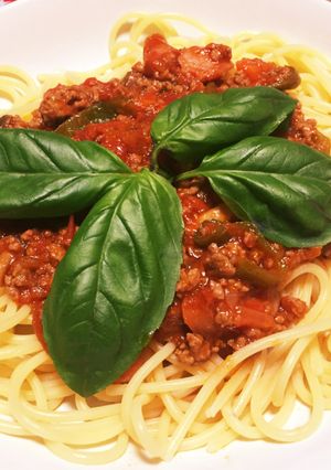 かんたん！ミートソースパスタ-レシピのメイン写真