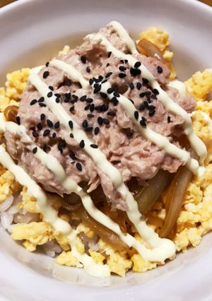 ツナマヨ丼-レシピのメイン写真