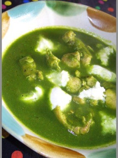 カレー伝導師のサグチキン!サグパニール!-レシピのメイン写真
