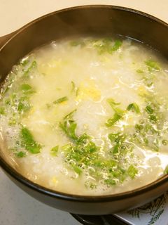 2017年 白だしで七草粥(一人鍋)-レシピのメイン写真