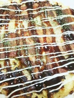 玉子乗っけ豚玉お好み焼き-レシピのメイン写真