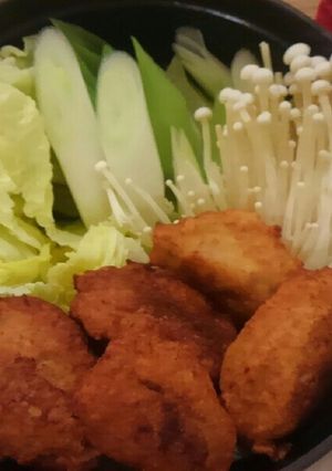 チキンナゲット鍋-レシピのメイン写真