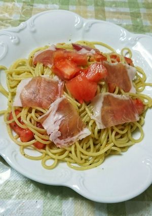 市販スパドレで!おいしいジェノベーゼ☆-レシピのメイン写真