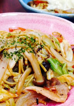 野菜たっぷり焼そば(280kcal)-レシピのメイン写真