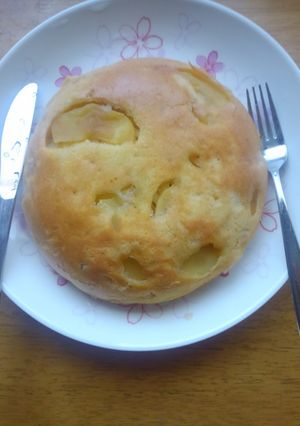 炊飯器で、リンゴケーキ｡-レシピのメイン写真