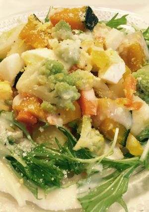 温野菜サラダ✨シーザーハニードレッシング-レシピのメイン写真