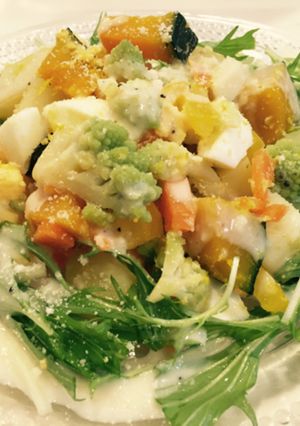 温野菜サラダ✨シーザーハニードレッシング-レシピのメイン写真