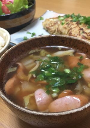 テンメンジャンでお味噌汁!-レシピのメイン写真
