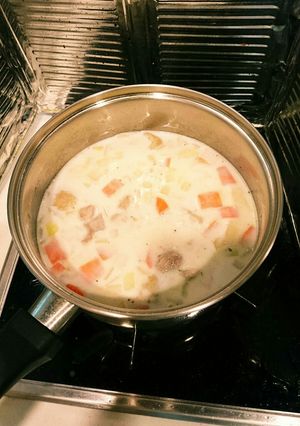 【離乳食】さつまいものミルク煮-レシピのメイン写真