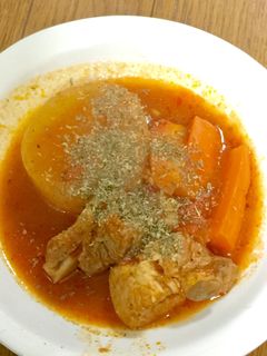 スペアリブと大根のトマト煮込-レシピのメイン写真
