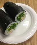 2017年節分・恵方巻き(松葉かに)