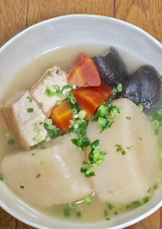 聖護院大根と厚揚げの煮物-レシピのメイン写真