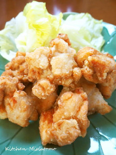 隠し味はあの野菜♪優しい味の塩唐揚げ-レシピのメイン写真