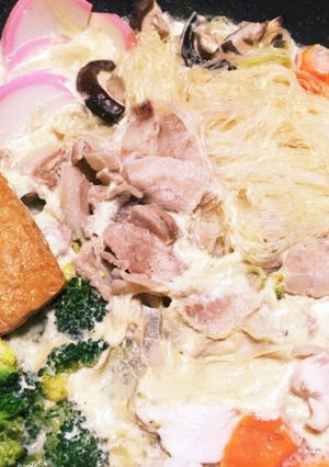 変わり種豆乳味噌鍋 ダイエットにも-レシピのメイン写真