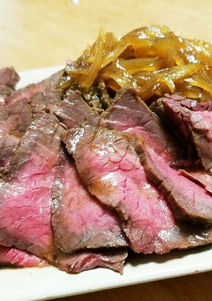 フライパンひとつで！超簡単ローストビーフ-レシピのメイン写真