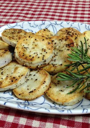 里芋のオリーブ油焼き-レシピのメイン写真