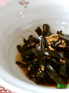 ゴマ昆布-レシピのメイン写真