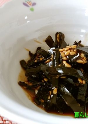 ゴマ昆布-レシピのメイン写真