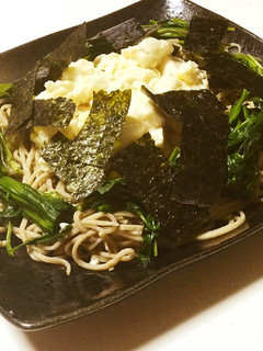 ふなつ風 冷たいセリ蕎麦-レシピのメイン写真