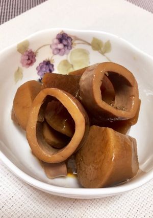大根・里芋・イカの煮物-レシピのメイン写真