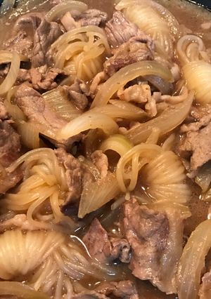 お手頃外国産切り落とし牛肉で牛丼の具-レシピのメイン写真