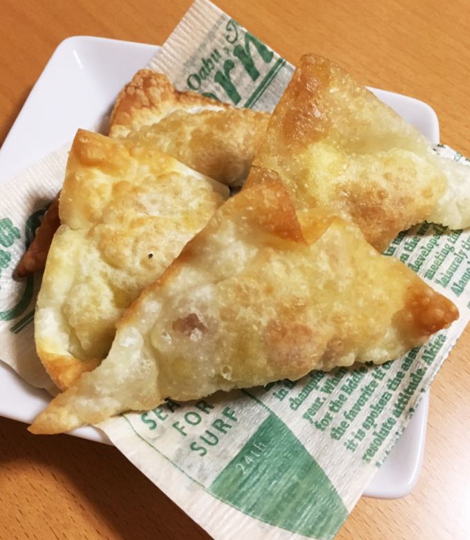 残った焼売の皮で簡単おつまみ-レシピのメイン写真