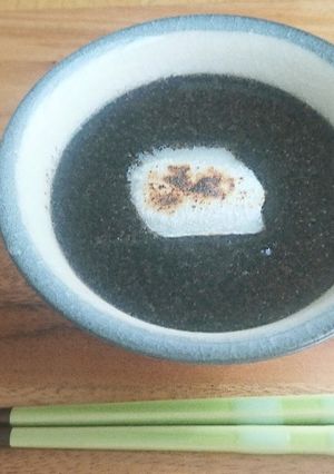 おやつにどうぞ♪ホッとする味のごましるこ-レシピのメイン写真