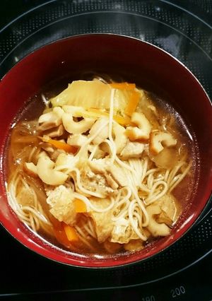 具だくさん♪我家のにゅうめん-レシピのメイン写真
