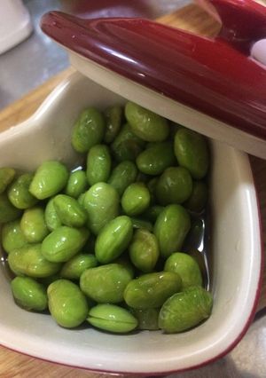枝豆の甘酢醤油かけ-レシピのメイン写真
