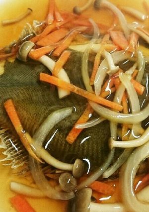 カレイの甘酢野菜あんかけ-レシピのメイン写真