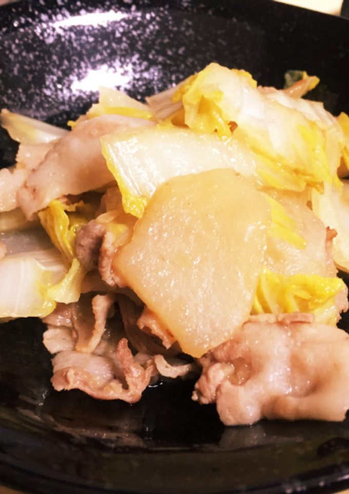 冬にオススメ♪白菜とかぶのとろとろ煮-レシピのメイン写真