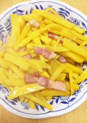 じゃがいもベーコンのガーリック炒め-レシピのメイン写真