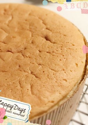 スポンジケーキ 覚書-レシピのメイン写真