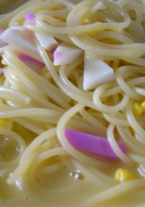 *コーンクリーム*パスタ-レシピのメイン写真