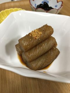 給料前のひねりこんにゃく-レシピのメイン写真