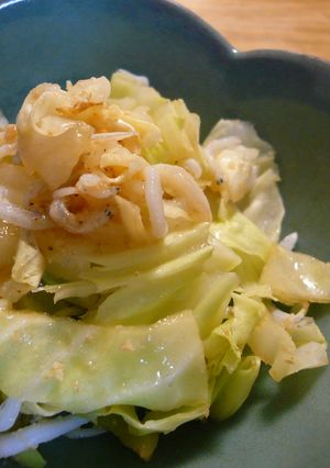 しらすとキャベツの酢の物-レシピのメイン写真