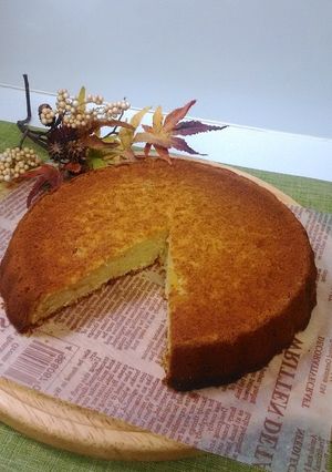 栗きんとんで作る♪マロンケーキ♡-レシピのメイン写真