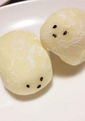雪見だいふくdeゴマちゃん-レシピのメイン写真