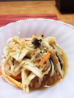 ♪さっぱり♪大根と人参の和風サラダ-レシピのメイン写真