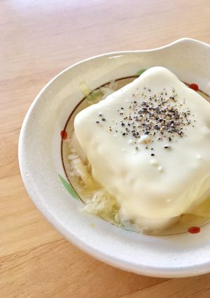 白だしとチーズで♡上品で濃厚旨ウマ温奴♡-レシピのメイン写真