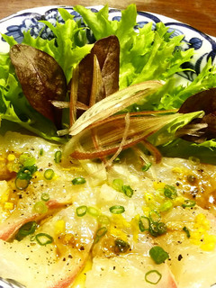 鯛の和風カルパッチョ-レシピのメイン写真
