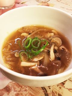 風邪や冷え性に生姜のスープ-レシピのメイン写真