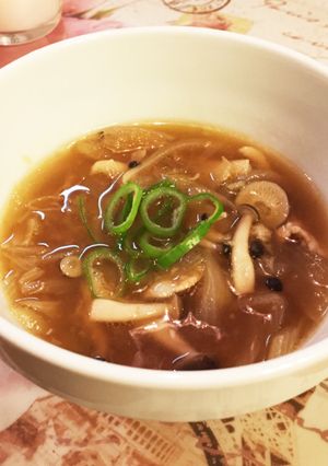 風邪や冷え性に生姜のスープ-レシピのメイン写真