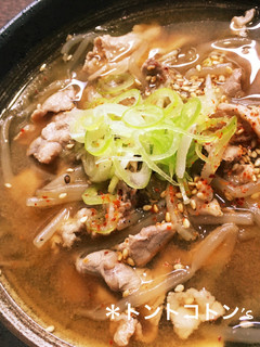 味噌ラーメン風★豚&もやしスープ-レシピのメイン写真