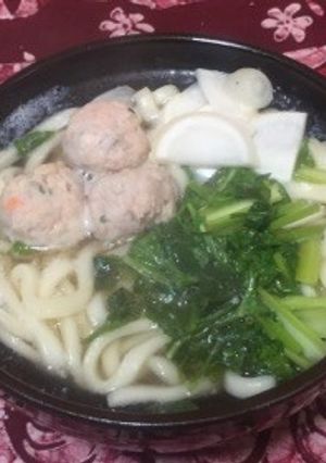 七草のうどんすき-レシピのメイン写真