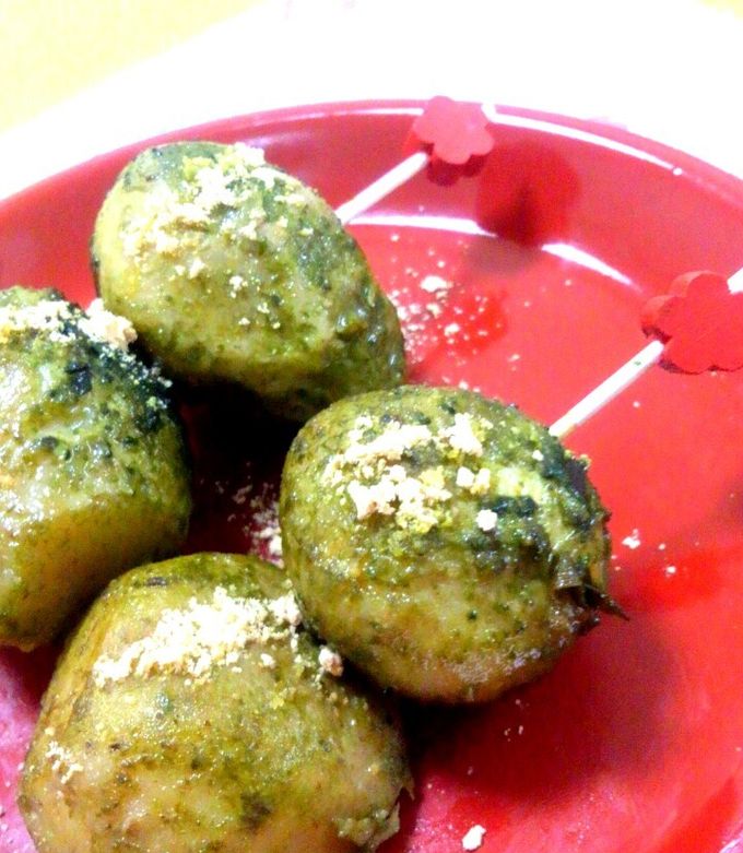 小芋の抹茶揚げ-レシピのメイン写真