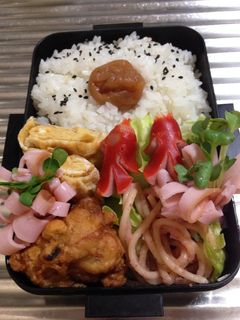 お弁当94★2016.11.9唐揚げ-レシピのメイン写真