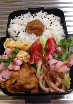 お弁当94★2016.11.9唐揚げ-レシピのメイン写真
