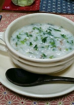 餅入り七草粥-レシピのメイン写真